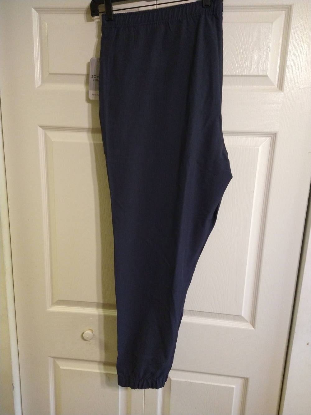 Men's Elastic-Waist Navy Joggers